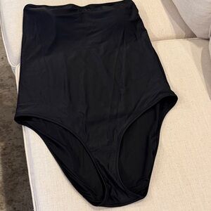 aerie Black One-Piece Swimsuit